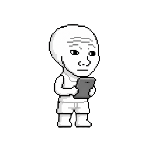 Wojak pixel pet